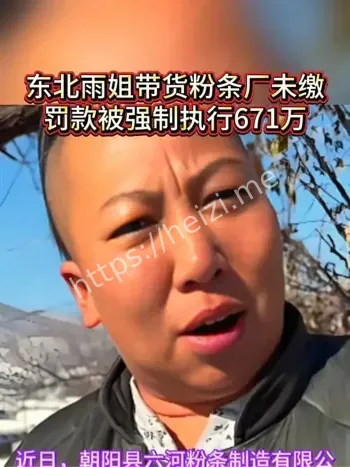 东北雨姐粉条虚假宣传